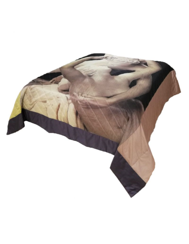 FAZZINI QUILT MATRIMONIALE 270 X 270 CM IN RASO...