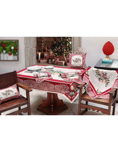 EMILY HOME COPRITAVOLA NATALIZIA IN GOBELIN -...