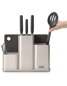JOSEPH JOSEPH ORGANIZZATORE PORTA POSATE E TAGLIERE 30X22...