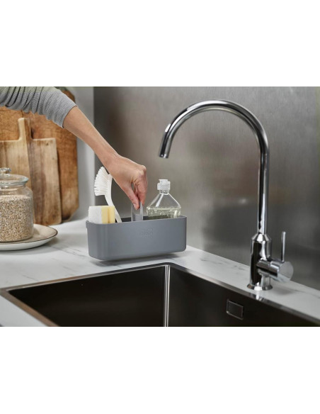 JOSEPH JOSEPH ORGANIZZATORE PER LAVELLO DETERSIVO E SPAZZOLA E SPUGNE 10X24 CM - SINKTIDY
