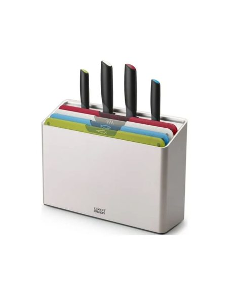 JOSEPH JOSEPH 4 TAGLIERI E 4 COLTELLI CON CUSTODIA - FOLIO