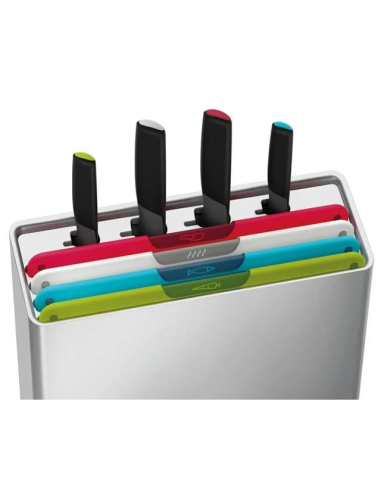 JOSEPH JOSEPH 4 TAGLIERI E 4 COLTELLI CON...