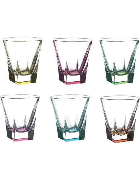 RCR SET 6 BICCHIERI LIQUORE 6 CL - FUSION COLOUR