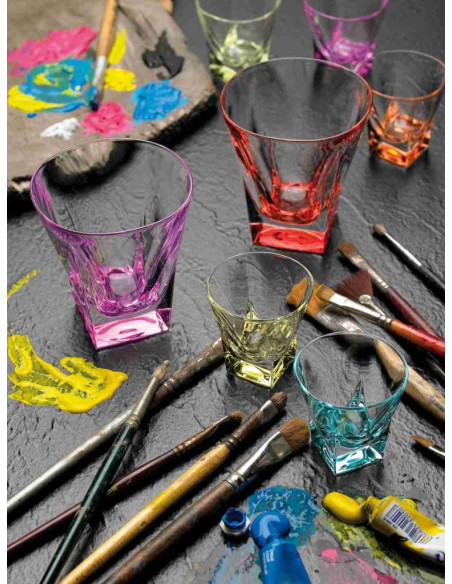RCR SET 6 BICCHIERI LIQUORE 6 CL - FUSION COLOUR