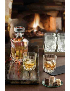 RCR SET 7 PEZZI BOTTIGLIA + BICCHIERI WHISKY - ADAGIO 2