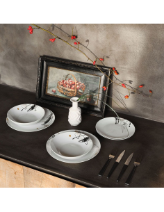 TOGNANA SERVIZIO PIATTI 18 PEZZI - MADISON POIVRE 2