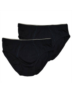 PEROFIL SET 2 SLIP UOMO MEDIO IN JERSEY - MATCH BRIEF