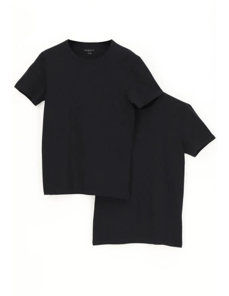 PEROFIL SET 2 MAGLIETTE UOMO GIROCOLLO IN COTONE JERSEY - MATCH T-SHIRT