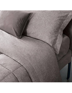 FAZZINI COMPLETO LENZUOLA 2 PIAZZE IN RASO - BACO