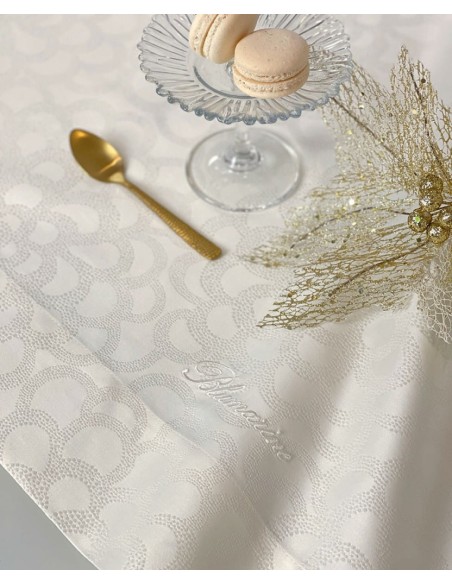 BLUMARINE TOVAGLIA DA 12 RETTANGOLARE 180 X 290 CM IN FIANDRA - DEA