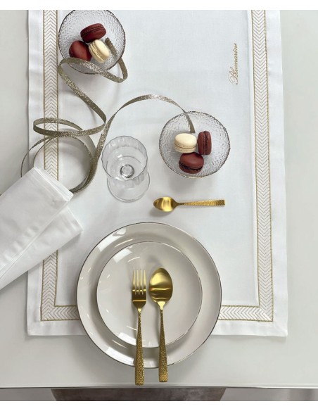 BLUMARINE RUNNER 50 X 150 CM RICAMATO - BISTROT