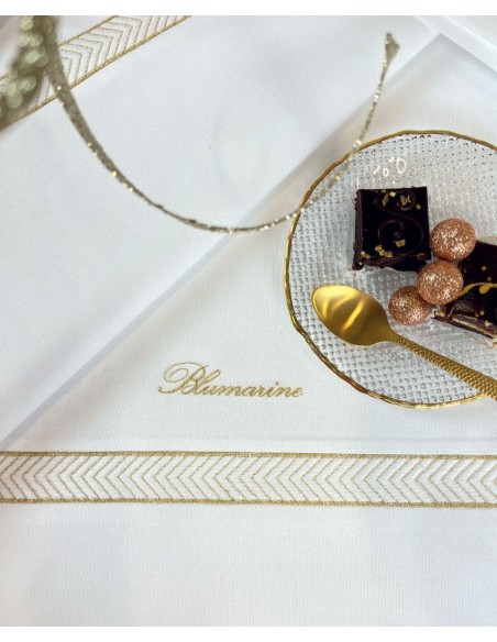 BLUMARINE RUNNER 50 X 150 CM RICAMATO - BISTROT