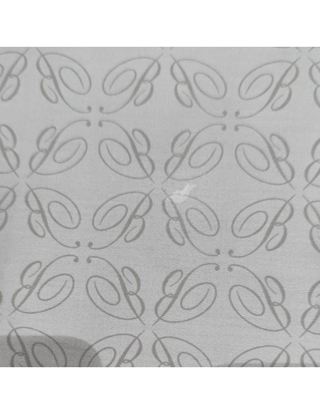 BLUMARINE COMPLETO COPRIPIUMINO MATRIMONIALE IN RASO - QUADRIFOGLIO