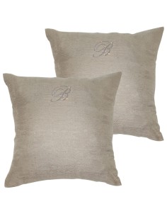 BLUMARINE SET 2 CUSCINI ARREDO 42 X 42 CM - RESPIRO