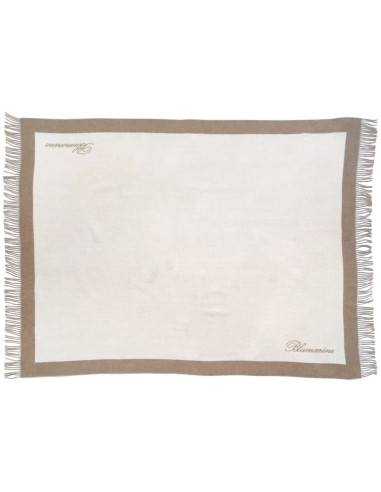 BLUMARINE PLAID 205 X140 CM IN LANA - MADAME