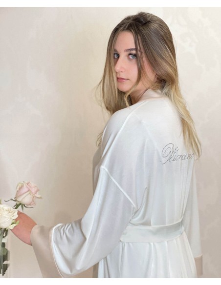 BLUMARINE VESTAGLIA DONNA DA CAMERA IN MODAL - INCANTO