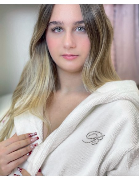 BLUMARINE ACCAPPATOIO CON CAPPUCCIO - RISVEGLIO