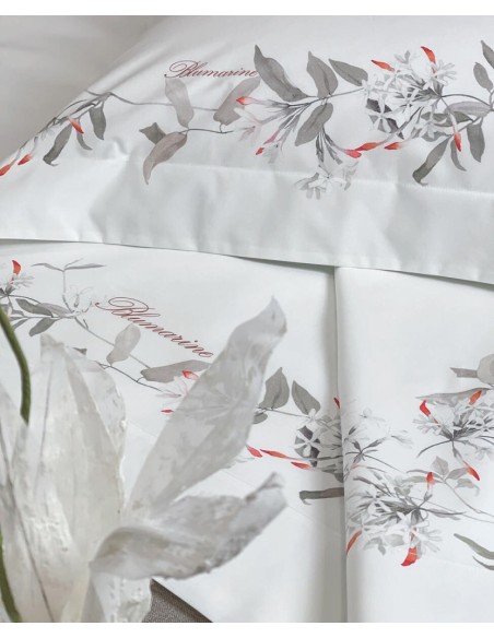 BLUMARINE COMPLETO LENZUOLA MATRIMONIALE IN PERCALLE - GELSOMINO