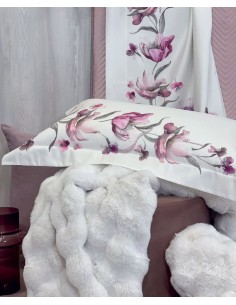 BLUMARINE COMPLETO LENZUOLA MATRIMONIALE IN RASO - FLEURETTE 2