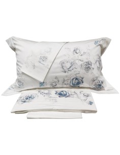 BLUMARINE COMPLETO LENZUOLA MATRIMONIALE IN RASO - VANITÀ 2