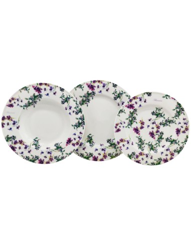 BLUMARINE SERVIZIO DI PIATTI 20 PEZZI - ANEMONI