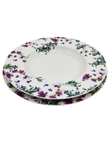 BLUMARINE SERVIZIO DI PIATTI 20 PEZZI - ANEMONI