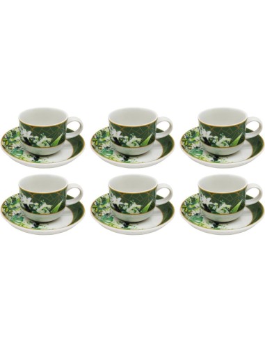BLUMARINE SET 6 TAZZE CAFFÈ 90 ML - ELEGANTE DREAM