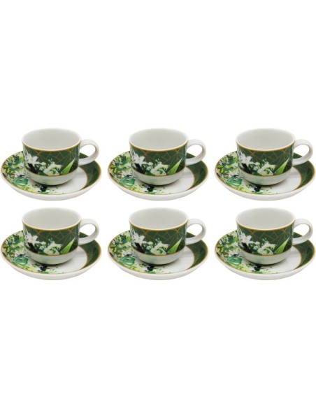 BLUMARINE SET 6 TAZZE CAFFÈ 90 ML - ELEGANTE DREAM
