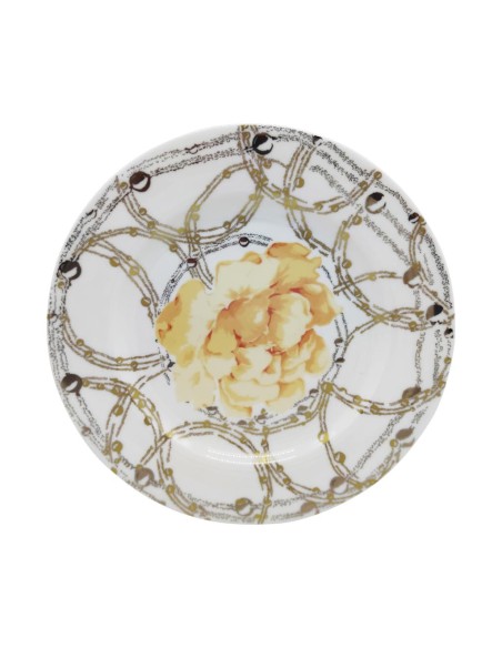 BLUMARINE SERVIZIO DI PIATTI 55 PEZZI IN PORCELLANA - PEONIA