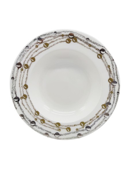 BLUMARINE SERVIZIO DI PIATTI 55 PEZZI IN PORCELLANA - PEONIA