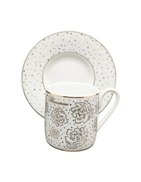 BLUMARINE SET 6 TAZZE CAFFÈ 12 CL 