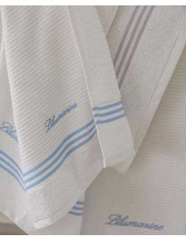 BLUMARINE SET 2 ASCIUGAMANI IN NIDO D'APE -...