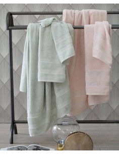 BLUMARINE SET 2 ASCIUGAMANI IN SPUGNA - DOLCE OZIO