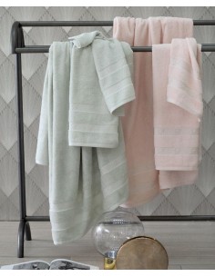 BLUMARINE SET 2 ASCIUGAMANI IN SPUGNA - DOLCE OZIO 2