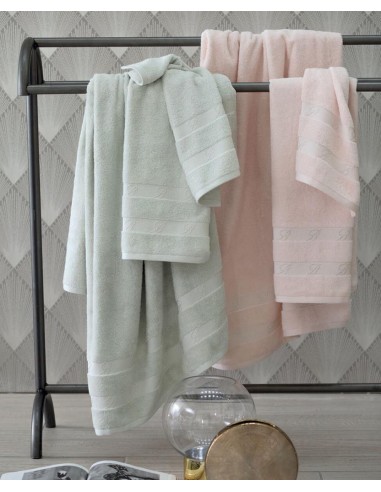 BLUMARINE SET 2 ASCIUGAMANI IN SPUGNA - DOLCE OZIO