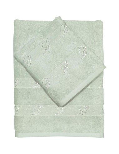 BLUMARINE SET 2 ASCIUGAMANI IN SPUGNA - DOLCE OZIO