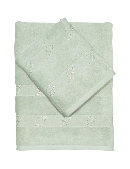 BLUMARINE SET 2 ASCIUGAMANI IN SPUGNA - DOLCE OZIO