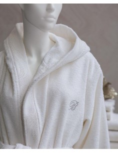 BLUMARINE ACCAPPATOIO CON CAPPUCCIO - CRYSTELLE