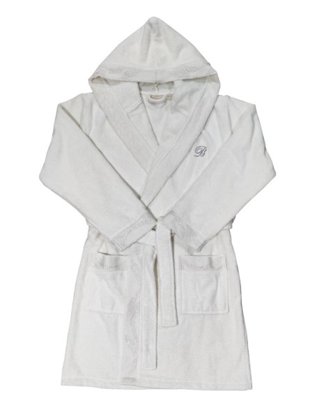 BLUMARINE ACCAPPATOIO CON CAPPUCCIO - CRYSTELLE