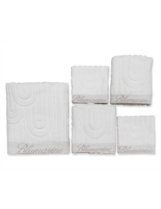BLUMARINE COMPLETO DA BAGNO 5 PEZZI IN SPUGNA - MONOGRAM