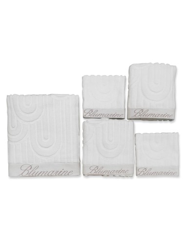 BLUMARINE COMPLETO DA BAGNO 5 PEZZI IN SPUGNA -...