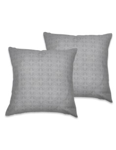 BLUMARINE SET 2 CUSCINI ARREDO 42 X 42 CM - QUADRIFOGLIO