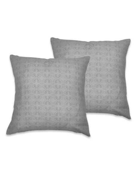 BLUMARINE SET 2 CUSCINI ARREDO 42 X 42 CM - QUADRIFOGLIO