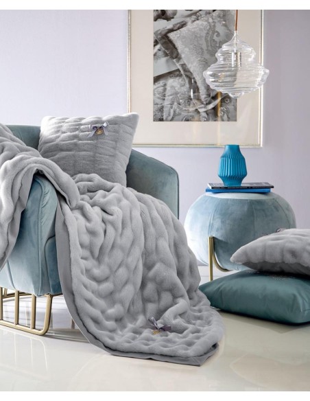 BLUMARINE PLAID 1 PIAZZA IN ECOPELLICCIA - CHAMONIX