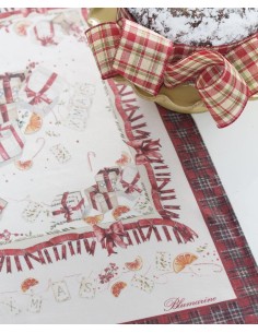 BLUMARINE STROFINACCIO IN LINO 50 X 70 CM - FESTA 2