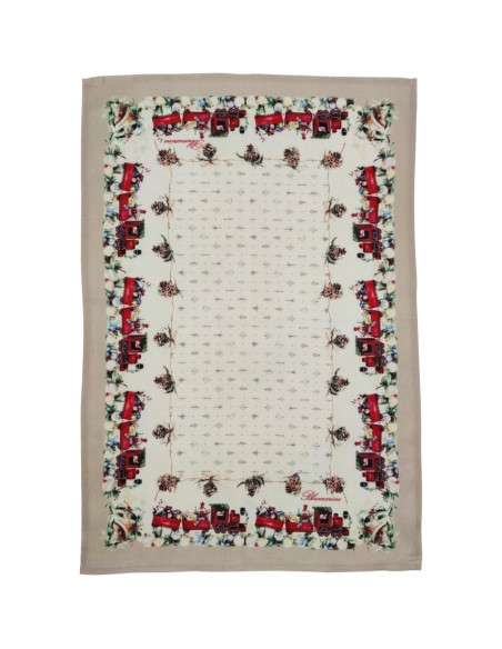 BLUMARINE STROFINACCIO IN LINO 50 X 70 CM - TRENINO