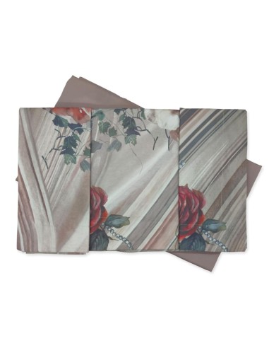 BLUMARINE COMPLETO LENZUOLA MATRIMONIALE - PLISSÈ