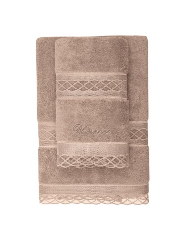 BLUMARINE SET 2 ASCIUGAMANI IN SPUGNA - SEYLA