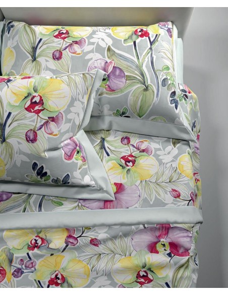 DONDI COMPLETO LENZUOLA-COPRILETTO MATRIMONIALE IN PERCALLE - MYSTIQUE