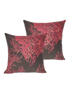DONDI SET 2 CUSCINI ARREDO 42 X 42 CM - REEF